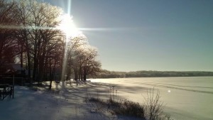 A brisk and sunny morning